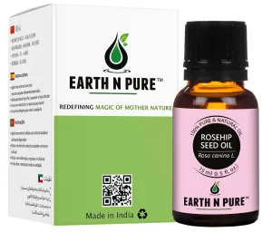 WF Rosehip Seed Oil, 100% Pure Natural, Cold Pressed, 15ml, 0.5 fl oz