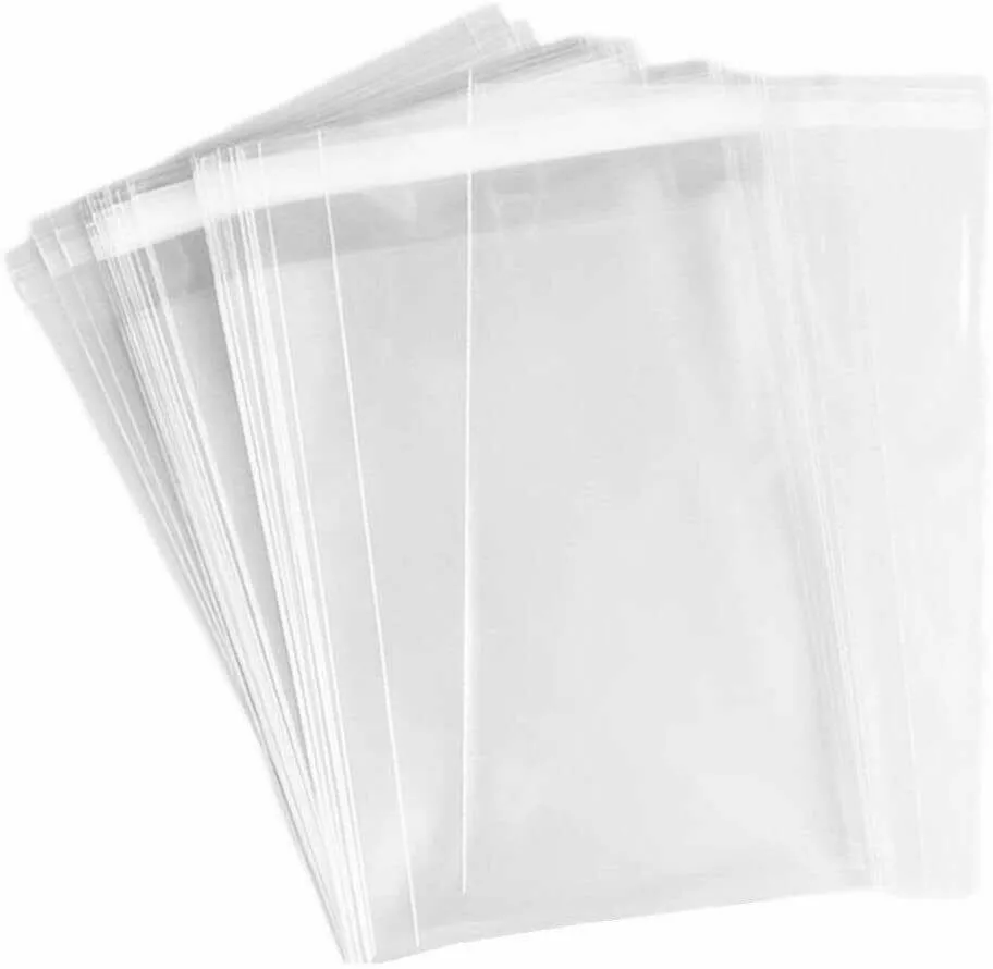 Wholesale 10,000pcs 40 x 170mm   30mm OPP Cellophane Resealable Plastic Bags