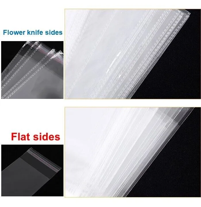 Wholesale 10,000pcs 40 x 170mm   30mm OPP Cellophane Resealable Plastic Bags