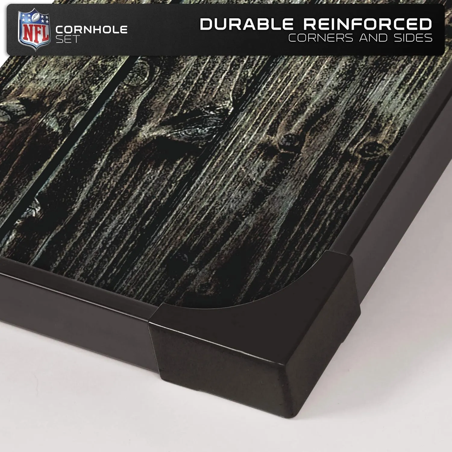 Wild Sports NFL 2' x 3' MDF Deluxe Cornhole Set - with Corners and Aprons