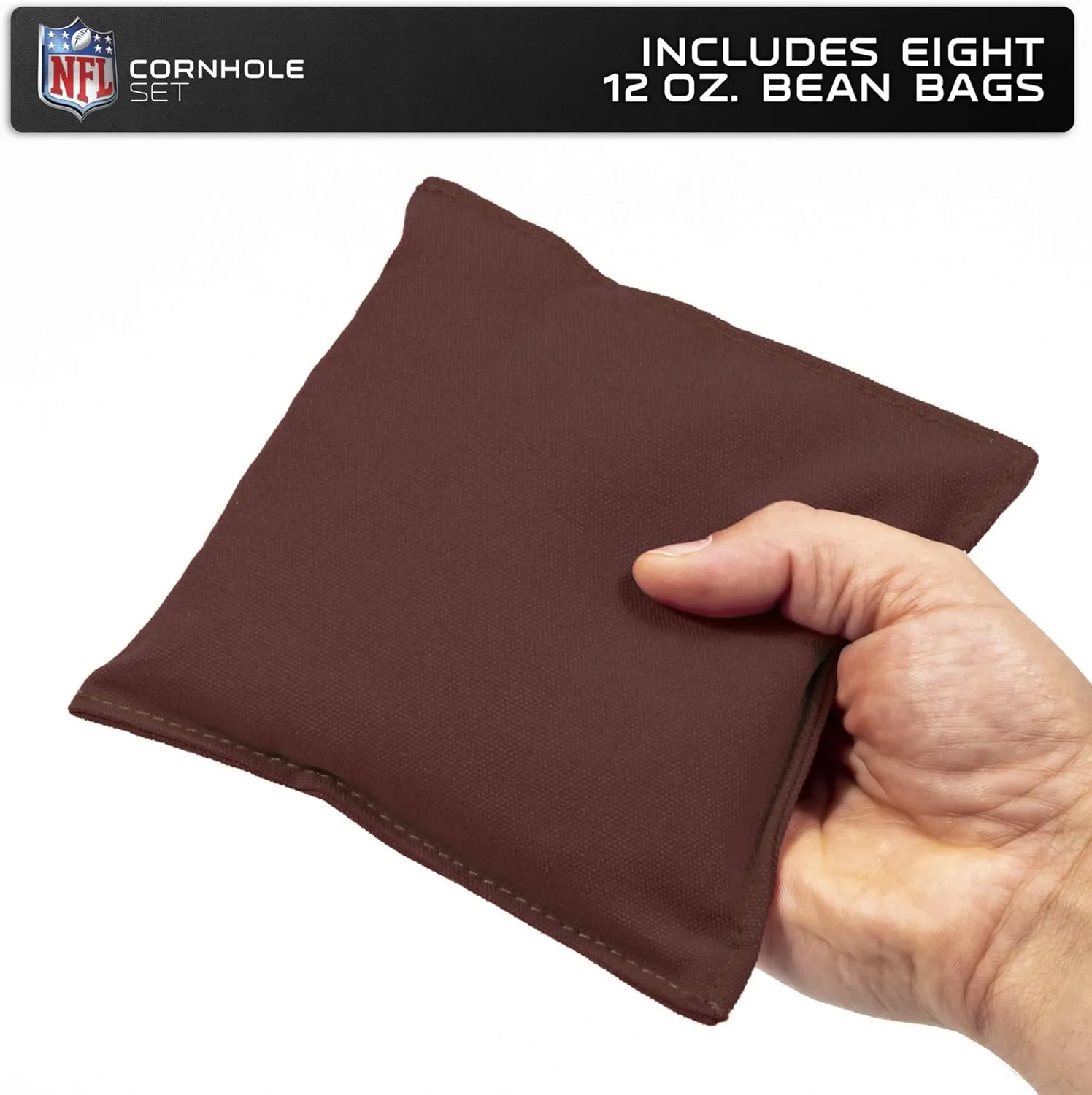 Wild Sports NFL 2' x 3' MDF Deluxe Cornhole Set - with Corners and Aprons