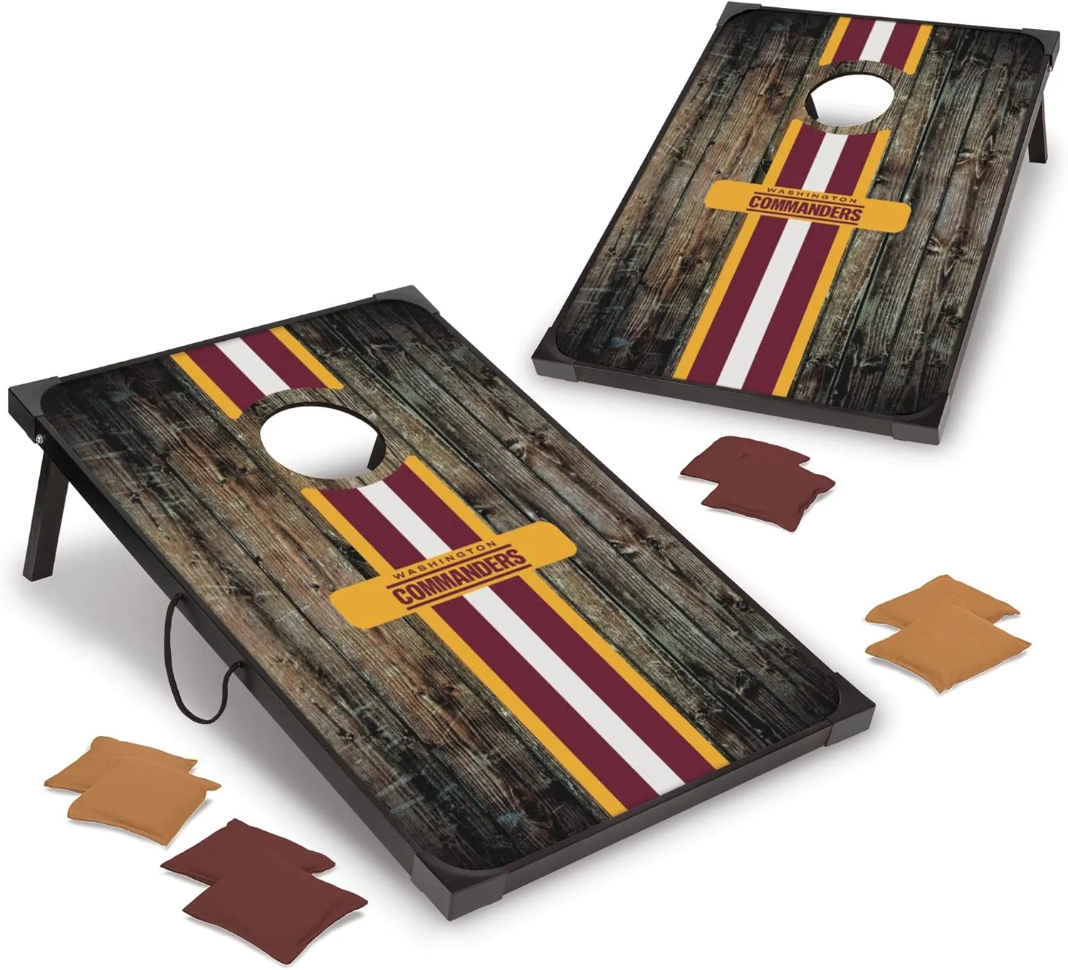 Wild Sports NFL 2' x 3' MDF Deluxe Cornhole Set - with Corners and Aprons