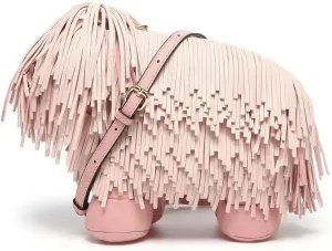 Women Luxury Designer Fringed Handbag Shoulder Bag for Women Cute Puppy Shape Evening Party bag