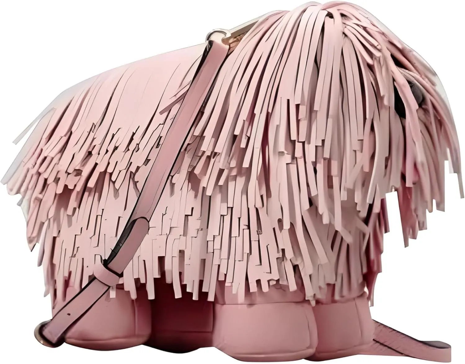 Women Luxury Designer Fringed Handbag Shoulder Bag for Women Cute Puppy Shape Evening Party bag