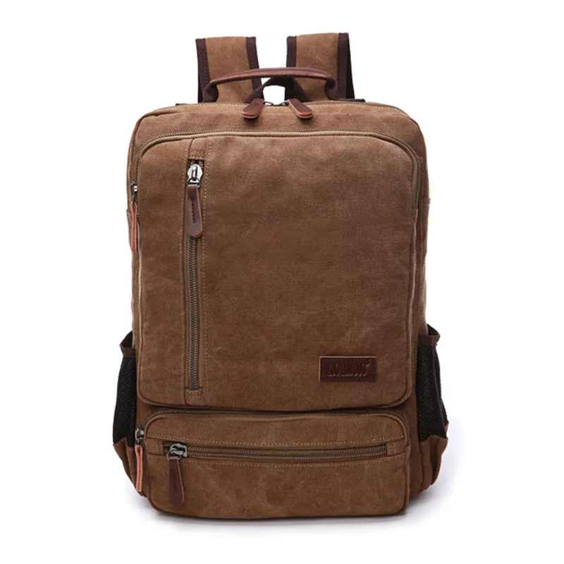 Women's & Men's Large Capacity Zipper And Retro Canvas Travel Bags