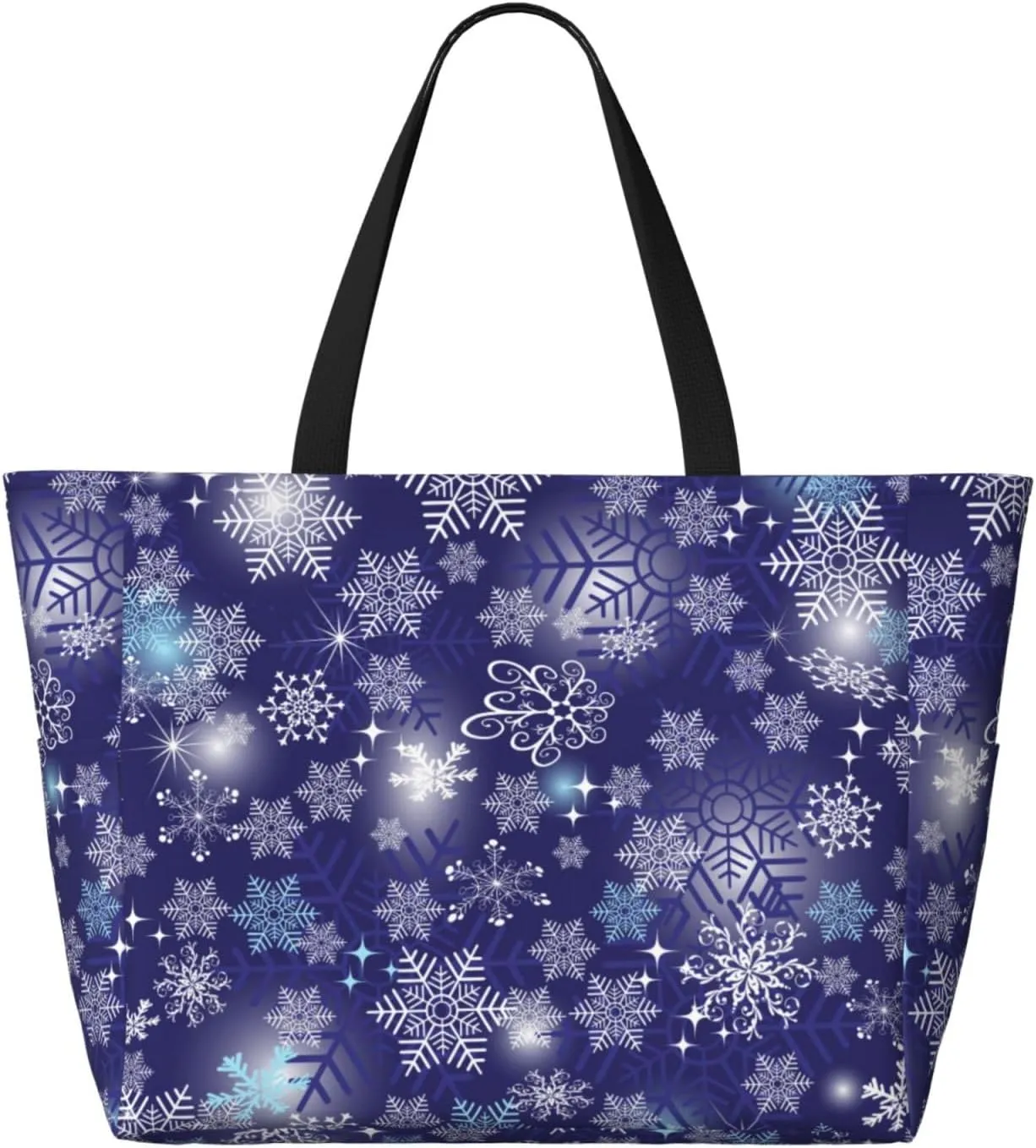 Women's Beach Travel Bags Large Waterproof Tote Bag with Pockets Sandproof Handbag for Beach Gym Vacation