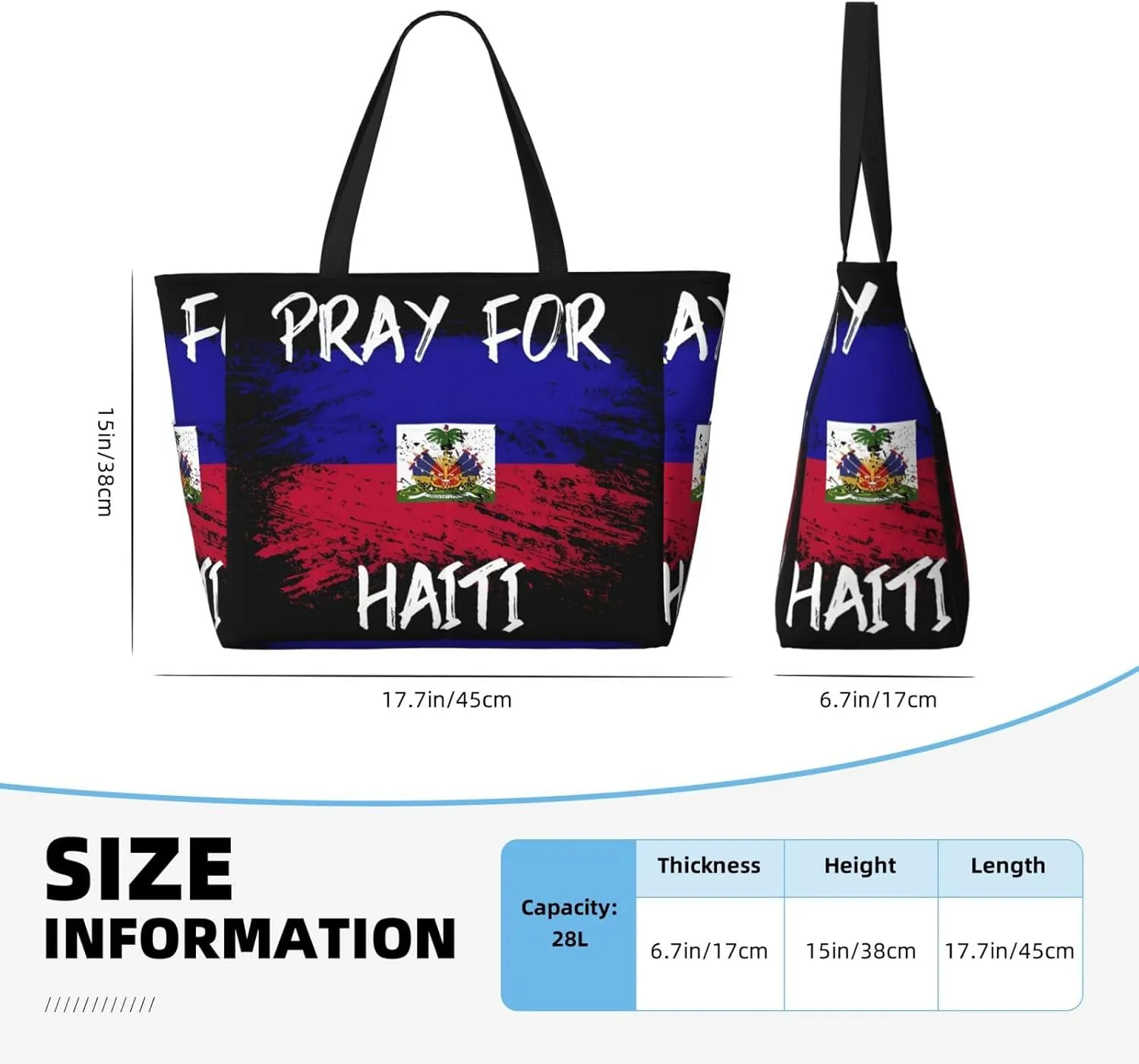 Women's Beach Travel Bags Large Waterproof Tote Bag with Pockets Sandproof Handbag for Beach Gym Vacation