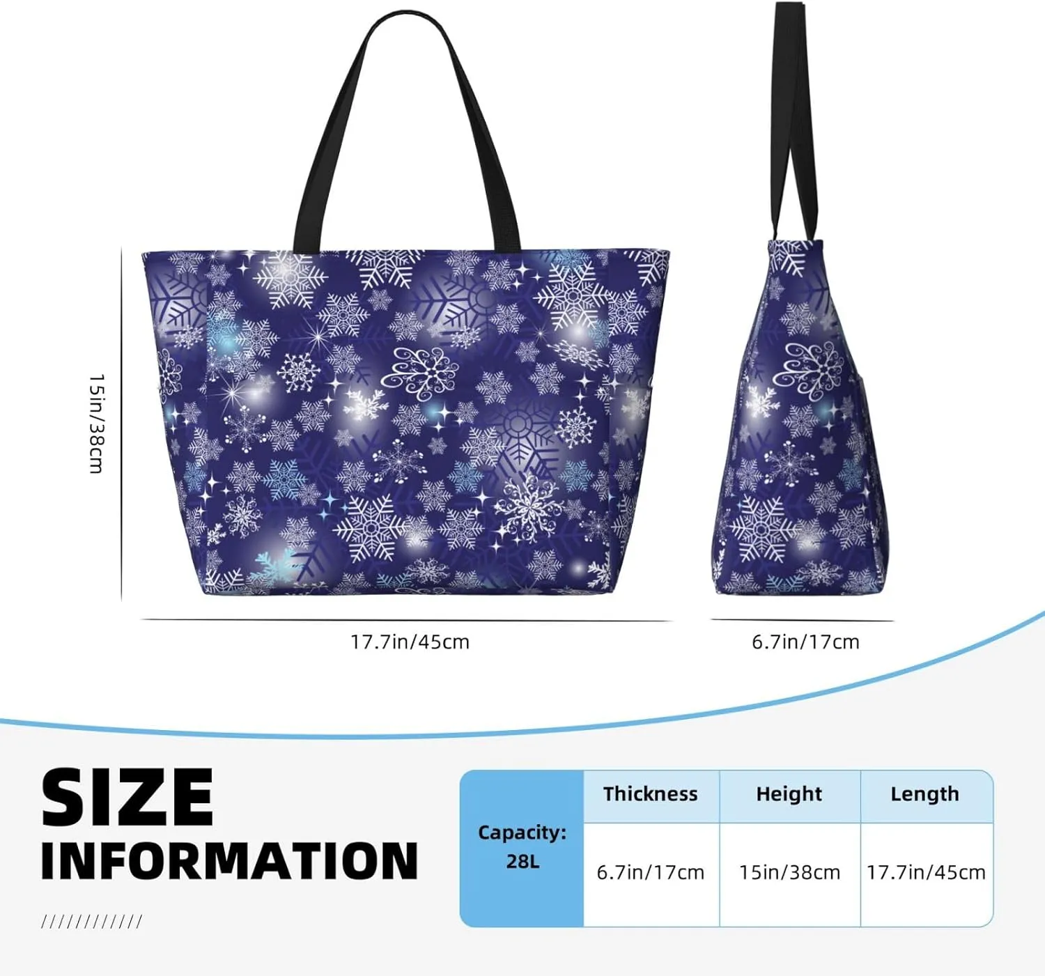 Women's Beach Travel Bags Large Waterproof Tote Bag with Pockets Sandproof Handbag for Beach Gym Vacation