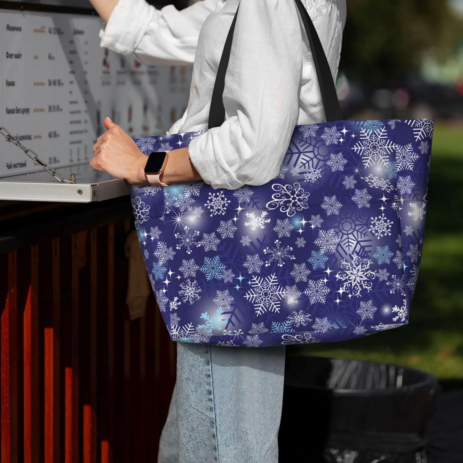 Women's Beach Travel Bags Large Waterproof Tote Bag with Pockets Sandproof Handbag for Beach Gym Vacation