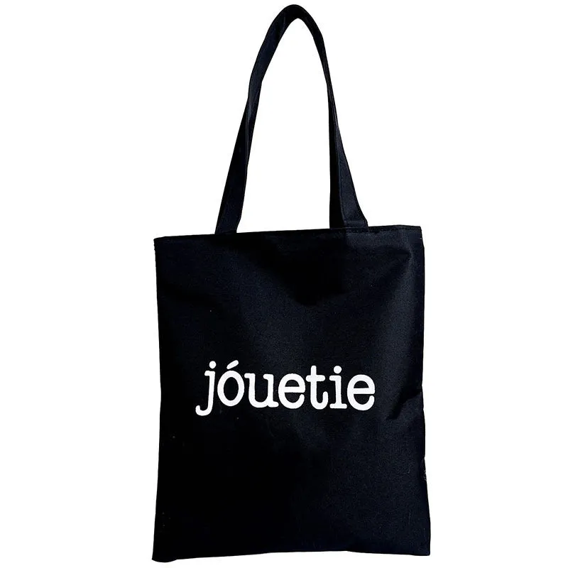 Women's Canvas Hand-held Large Capacity University Style Bags
