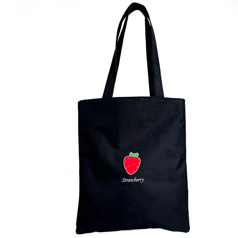 Women's Canvas Hand-held Large Capacity University Style Bags