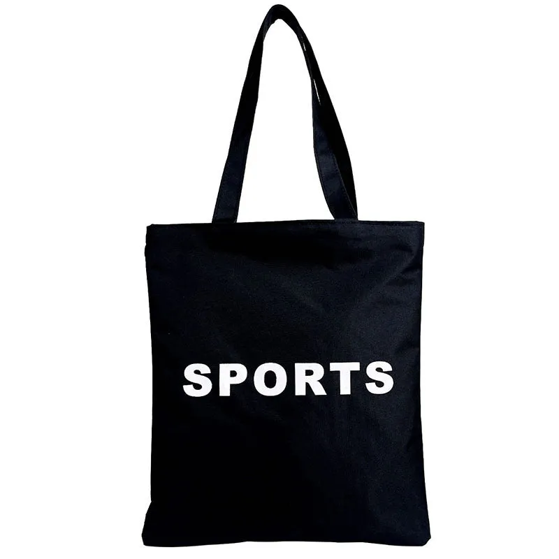 Women's Canvas Hand-held Large Capacity University Style Bags