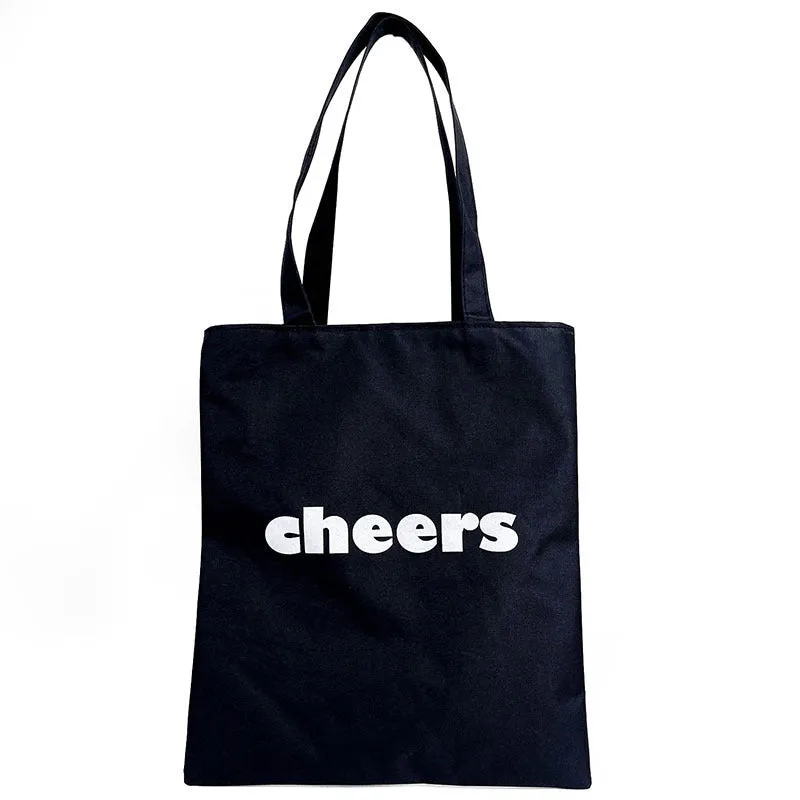 Women's Canvas Hand-held Large Capacity University Style Bags