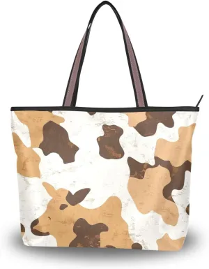 Women's Large Capacity Hobo Shoulder Bags - Casual Work & Vacation Tote Bag, 11"