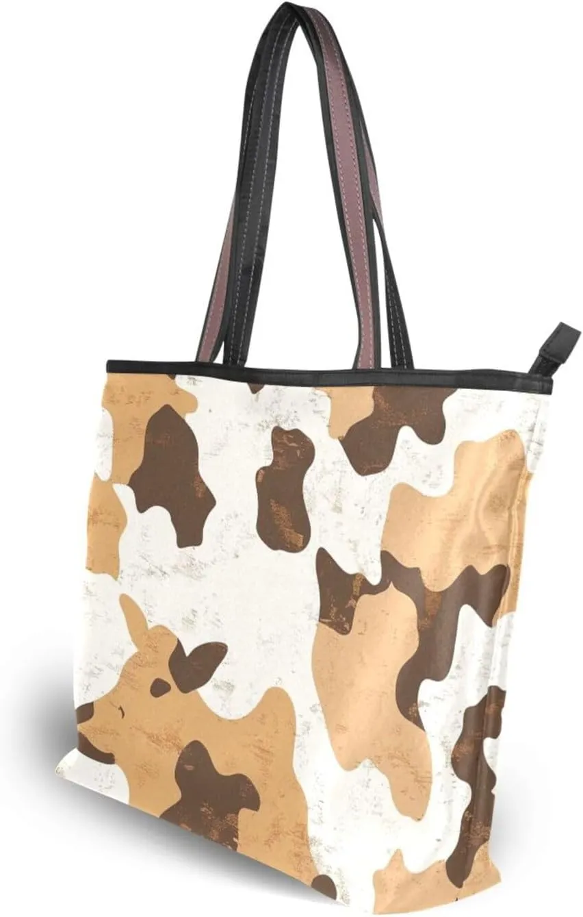 Women's Large Capacity Hobo Shoulder Bags - Casual Work & Vacation Tote Bag, 11"