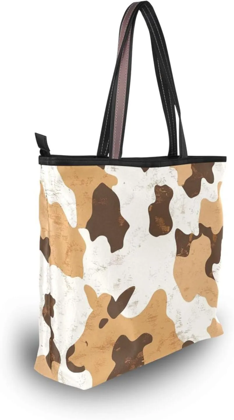 Women's Large Capacity Hobo Shoulder Bags - Casual Work & Vacation Tote Bag, 11"