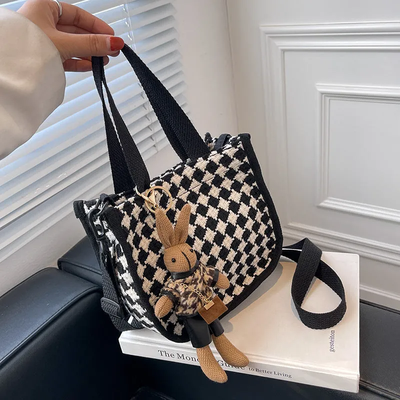 Women's Pretty Style Canvas Korean Out Crossbody Bags