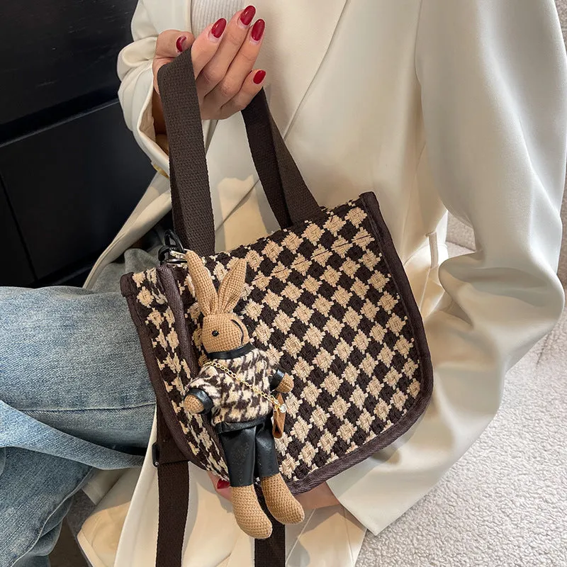 Women's Pretty Style Canvas Korean Out Crossbody Bags