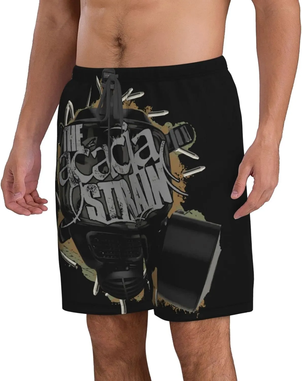 XENITE The Acacia Music and Strain Mens Swim Trunks Swim Shorts with Mesh Lining Beach Shorts Bathing Suits
