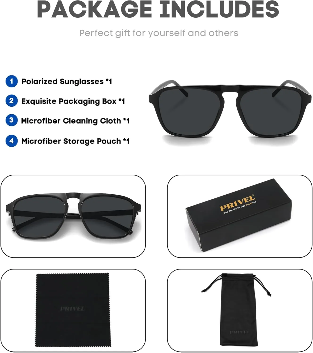 XXL Size Extra Large 159MM Polarized Square Aviator Sunglasses Big Wide Heads Men Ultralight UV400 Protection Glasses