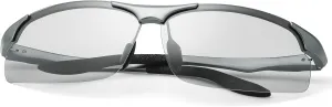 YIMI Polarized Photochromic Sunglasses for Men Women Outdoor Sports Driving Anti Glare UV400 Protection z87 Safety Glasses