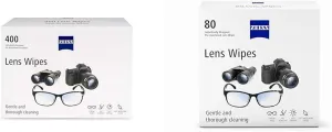 ZEISS Pre-Moistened Lens Wipes, 400 Count   80 Count