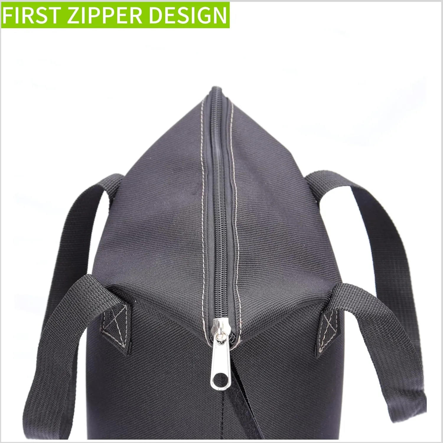Zipper Top Sand Bags for Canopy Legs (120LBS Load Capacity, Without Sand) Sand Bags for Weight - Sandbags for Gazebo Legs, Pop Up Canopy Tent Weights - Canopy Weight Bags, Set of 4