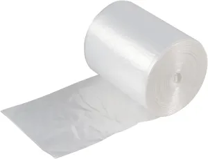 Zopnny 18 Gallon Garbage Bags, Clear Large Trash Bags, 100 Counts